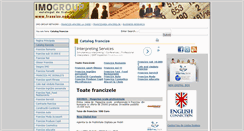 Desktop Screenshot of francize.com.ro