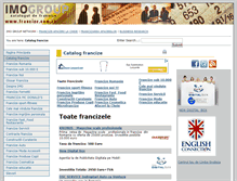 Tablet Screenshot of francize.com.ro